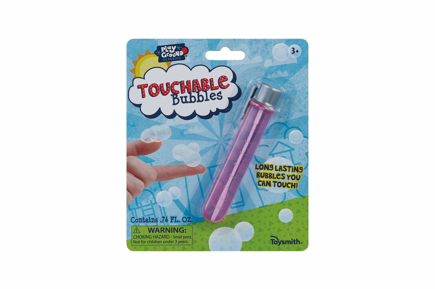 Playground Classics Touchable Bubbles (colors vary)