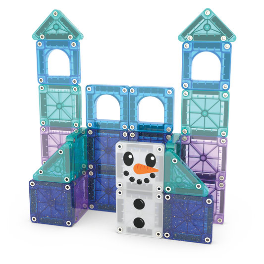 Magna-Tiles Winter Wonder 26-Piece Travel Set
