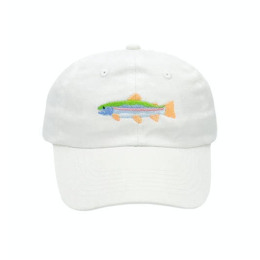 Kids Baseball Hat, Rainbow Trout