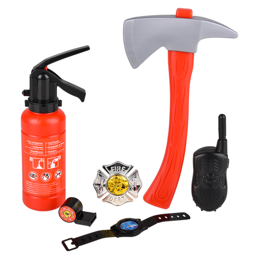 6 Piece Fire Fighter Role Play Set