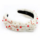 Candy Cane Knotted Headband