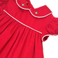 Corduroy Red Classic Float Christmas Dress