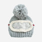 Ski Goggles Beanie, Bowie Grey