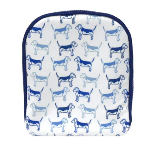 Bring It Lunch Bag, Puppy Love Blue