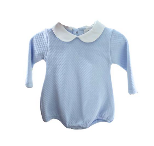 Boy's Blue Quilted Bubble