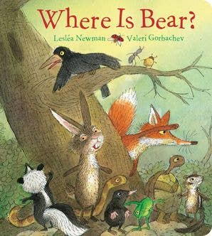 Where Is Bear? Board Book