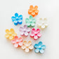 Flower Claw Clip Set of 10