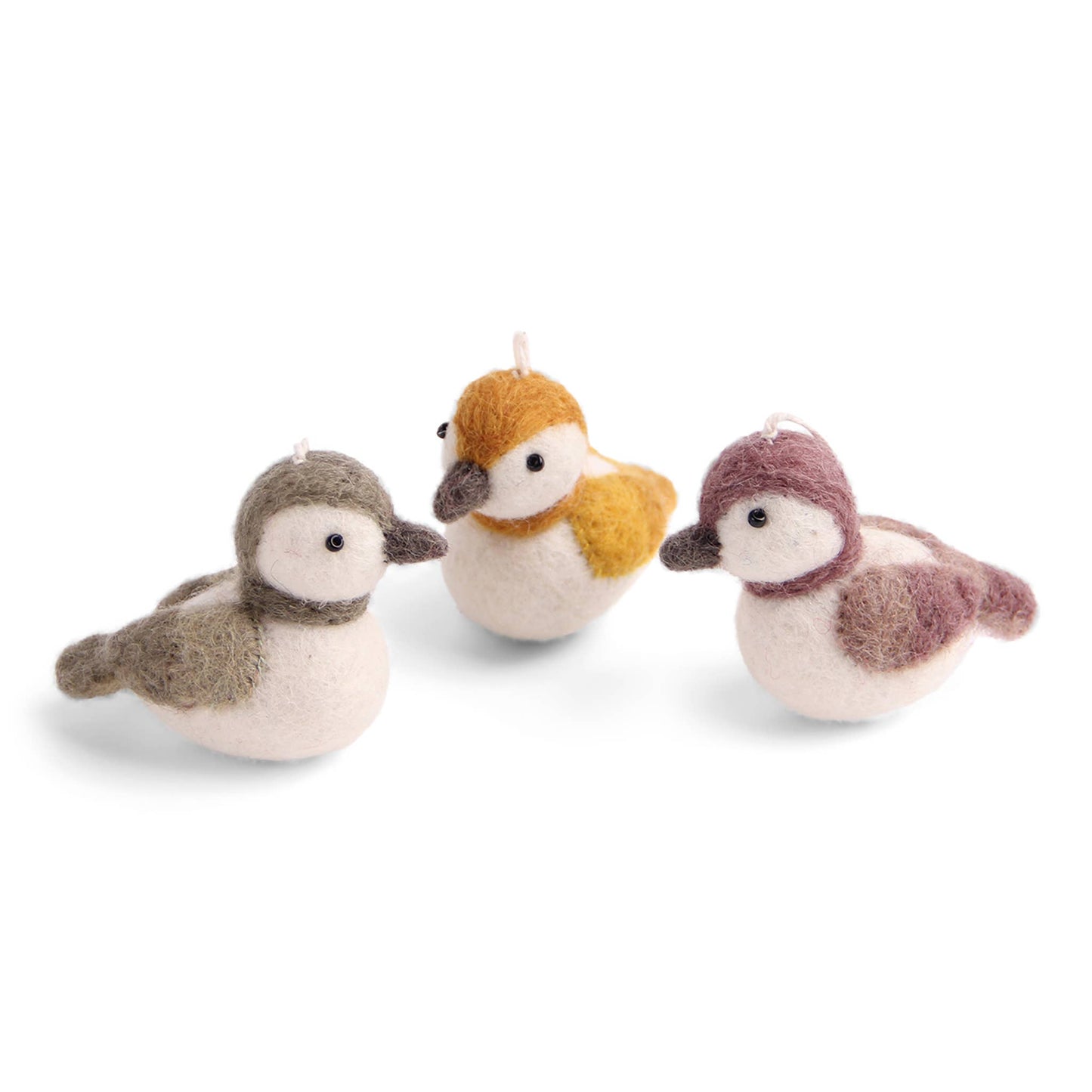 Sparrow Colorful, Set of 3