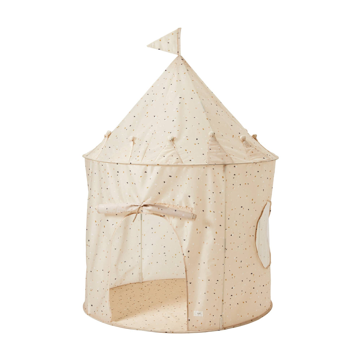 Kids Play Tent Castle with Recycled Fabric - Prints