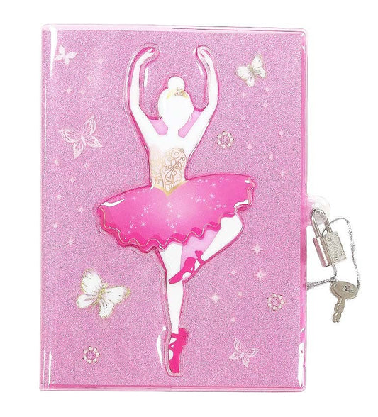 Butterfly Ballet 3D Lockable Diary