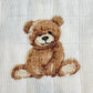 Bamboo Muslin Swaddle Blanket, Teddy Bear