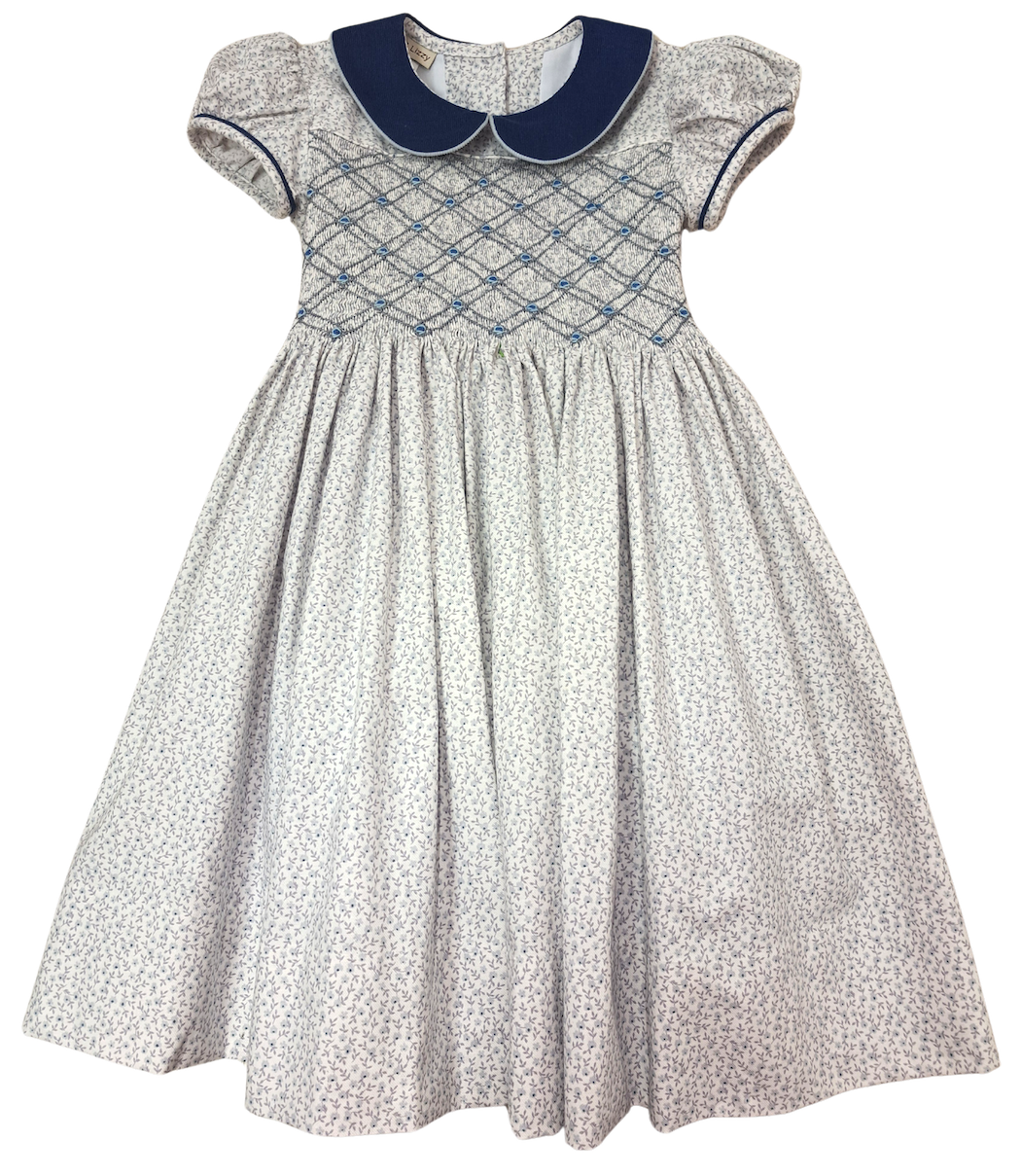 Christina Hand Smocked Dress