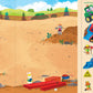 Cars, Trucks, & Big Rigs Sticker Book