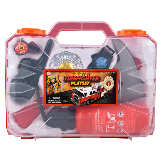 6 Piece Fire Fighter Role Play Set