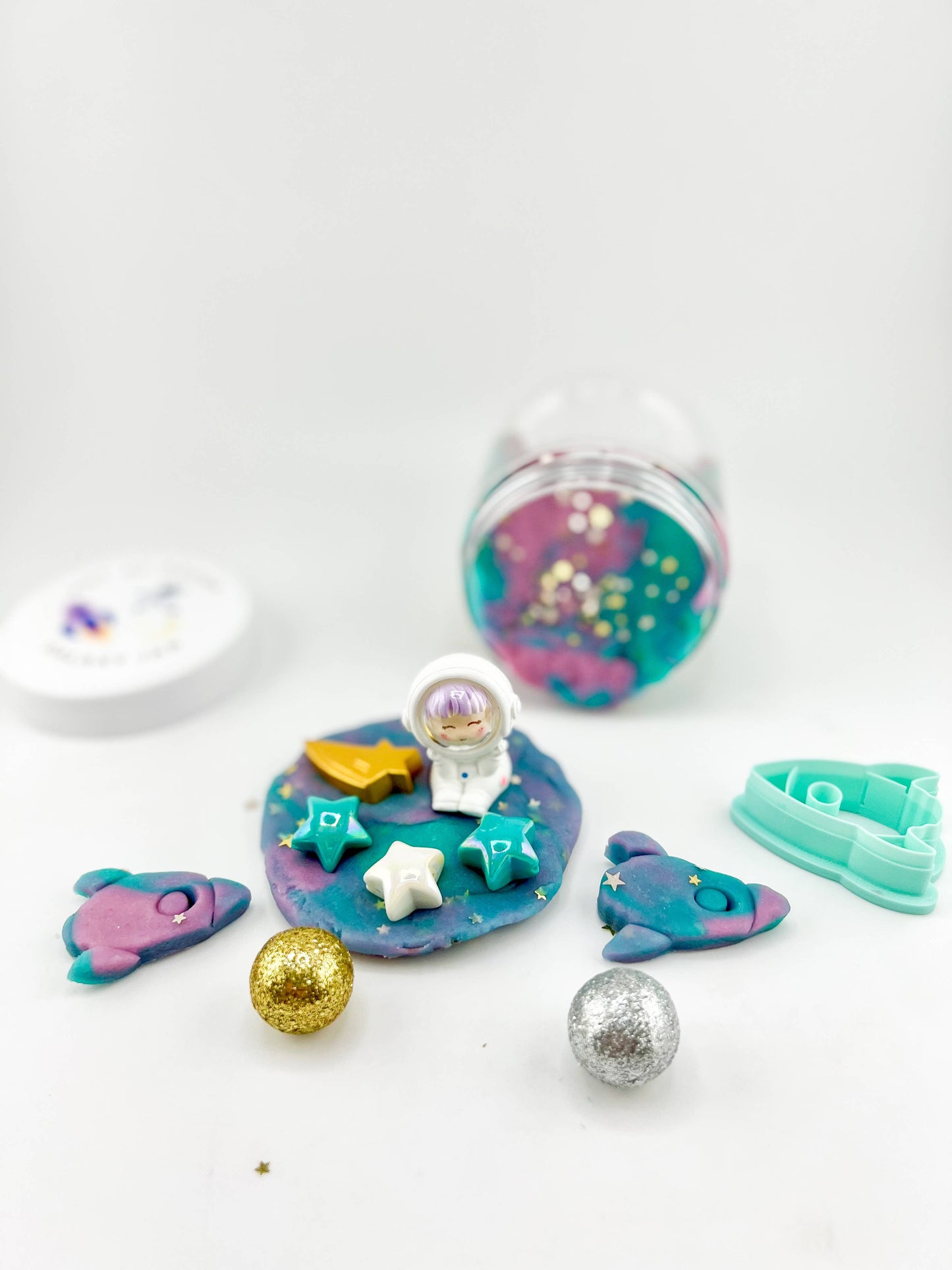 Space + Galaxy Themed Sensory Jar