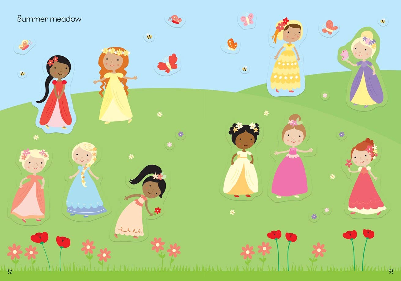 1000 Princess Stickers