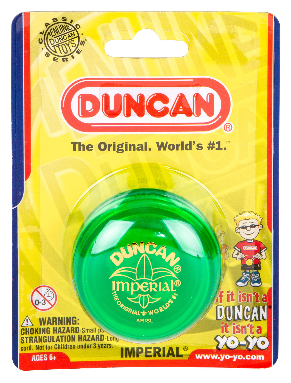 Duncan Classic Yo-Yo (colors vary)