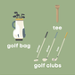 Golf Baby Book