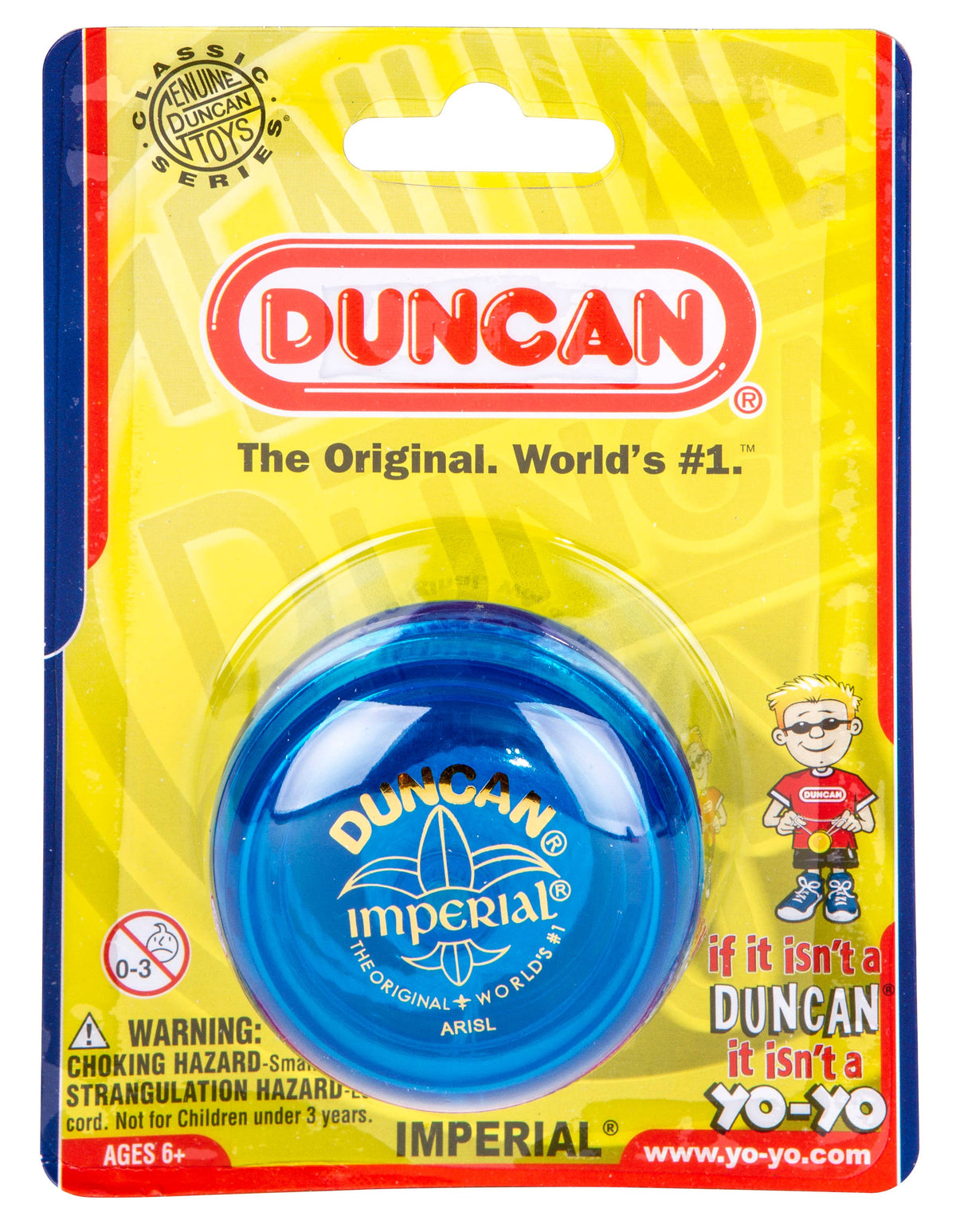 Duncan Classic Yo-Yo (colors vary)