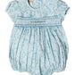 Carly & Ronnie Floral Print Smocked Bubble