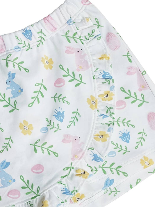 Bunny Print Pima Skort