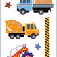 Trucks Sticker Set