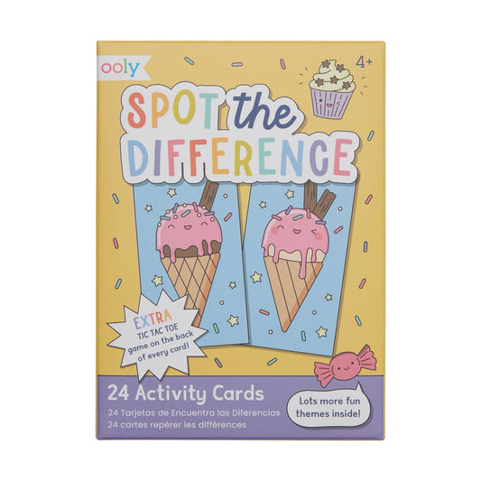 Spot the Difference Activity Cards