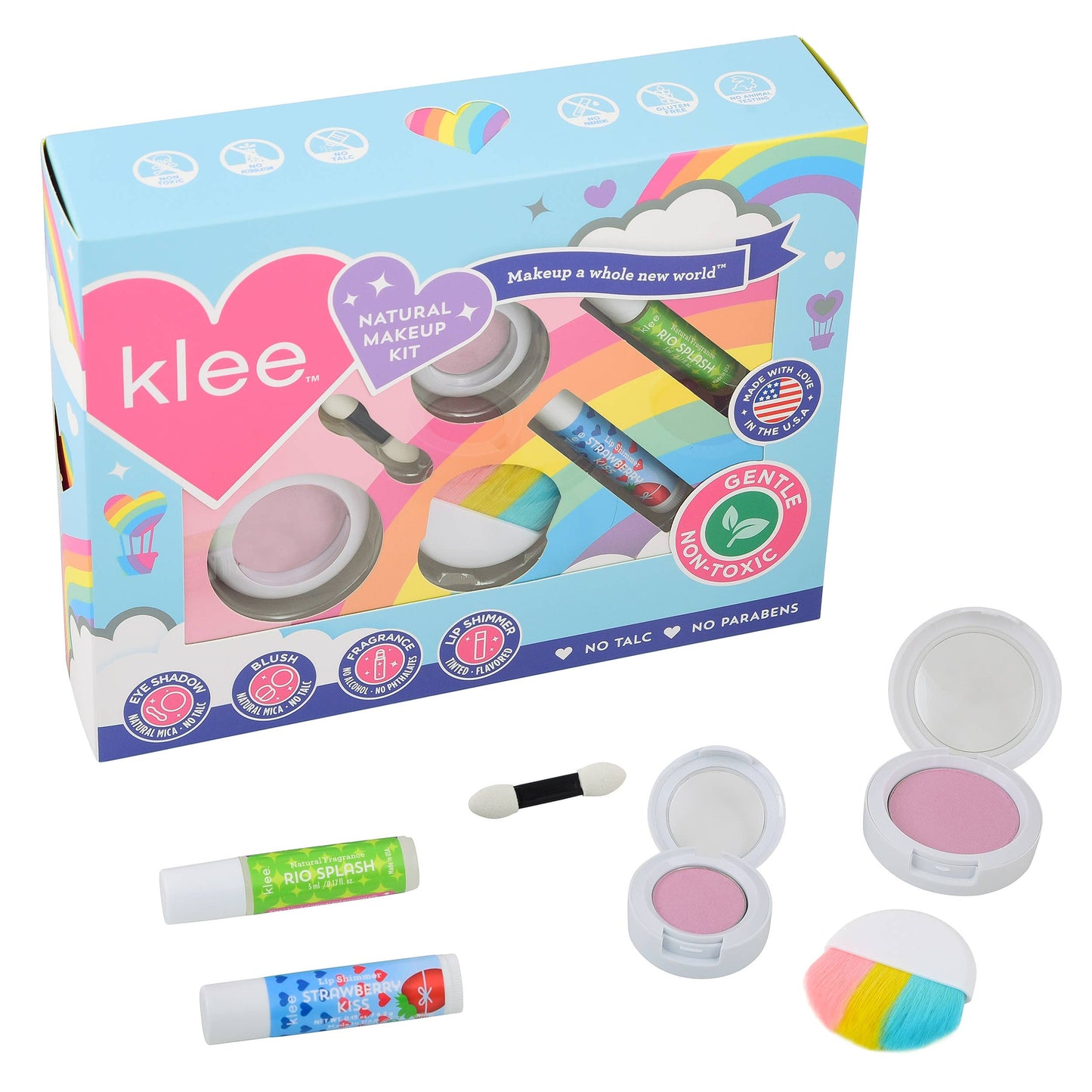 After the Rain- Rainbow Dream 4 Piece Makeup Set