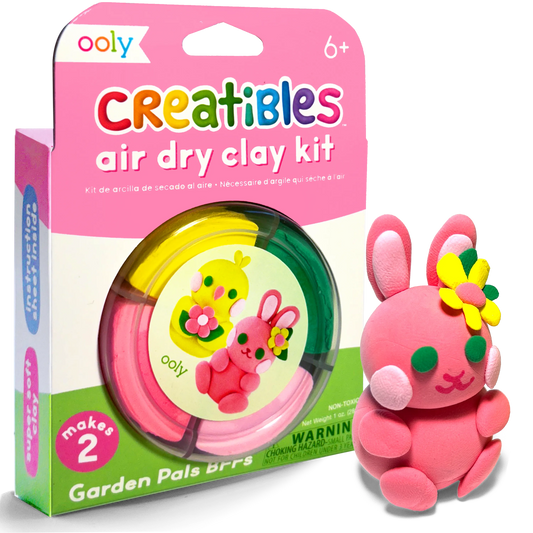 Creatibles Air Dry Clay Kit, Garden Pals