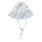 Palm Beach Floral Sun Bubble and Hat Set