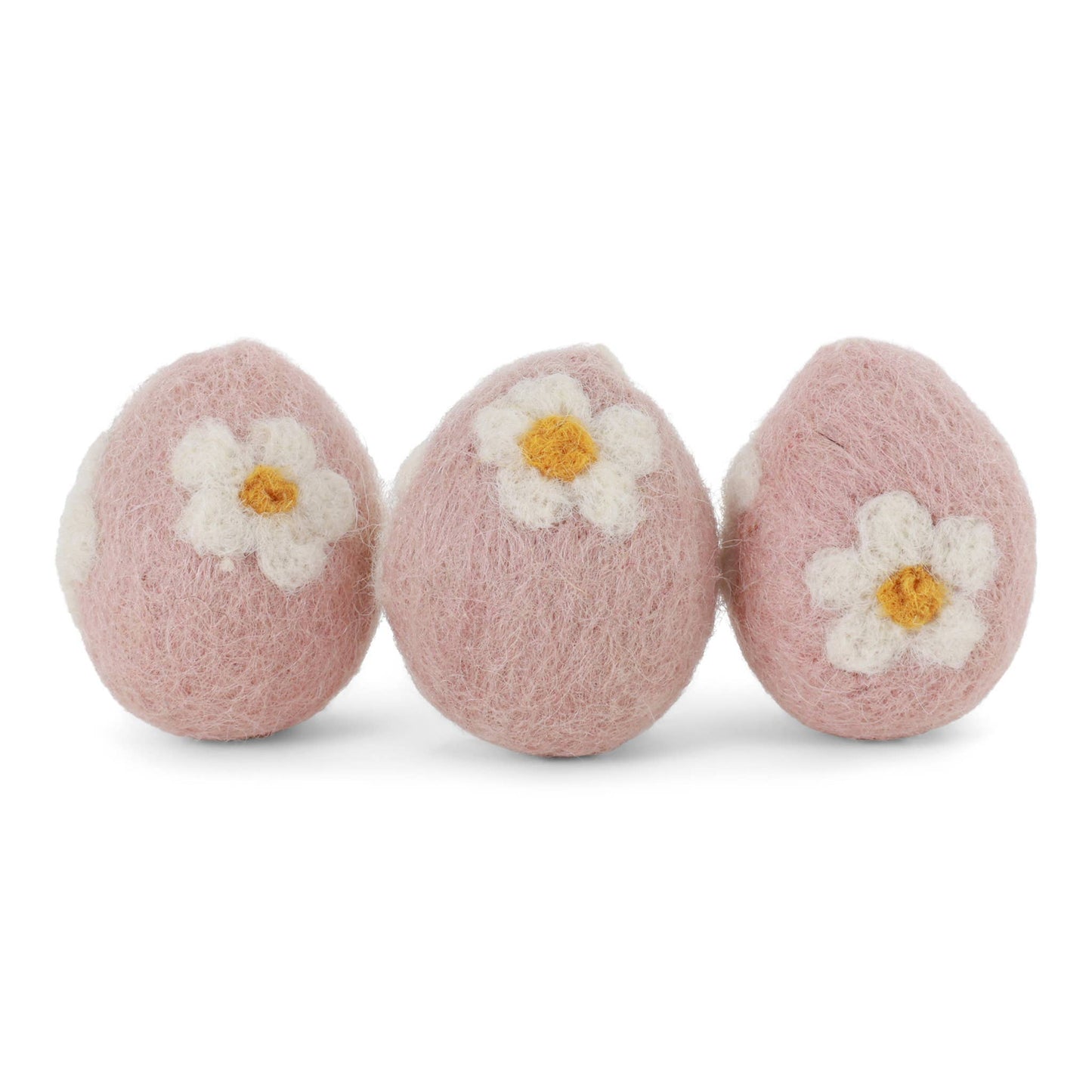 Eggs Rose Flowers, Set of 3