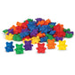 Baby Bear Counters, 6 colors, Set of 102