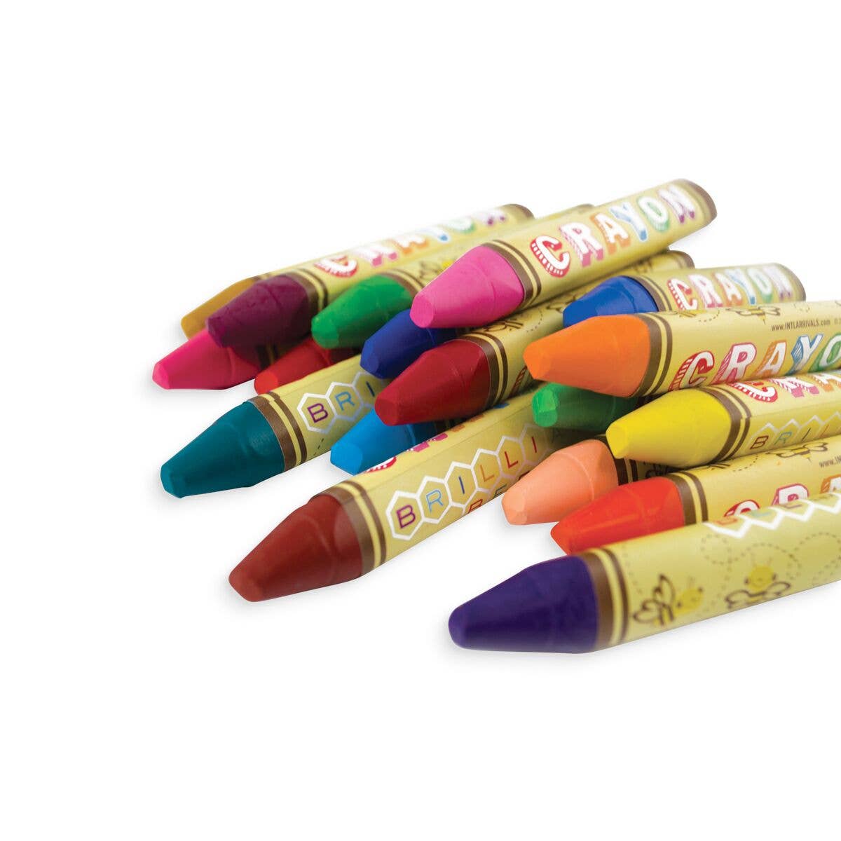 Brilliant Bee Crayons, Set of 24