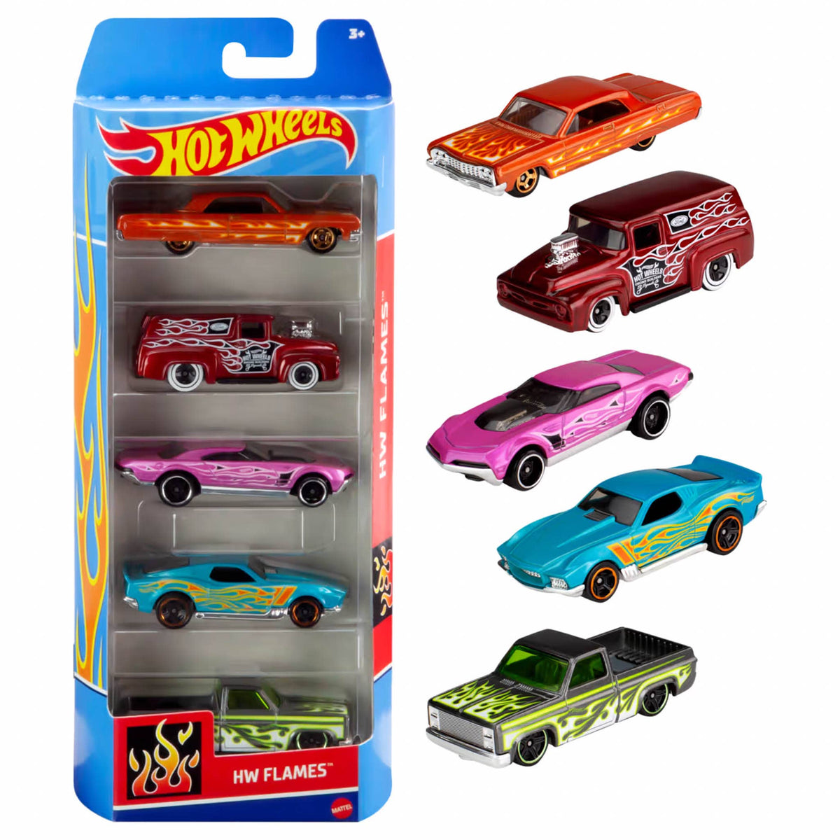 Hot Wheels 5-Pack (styles vary)