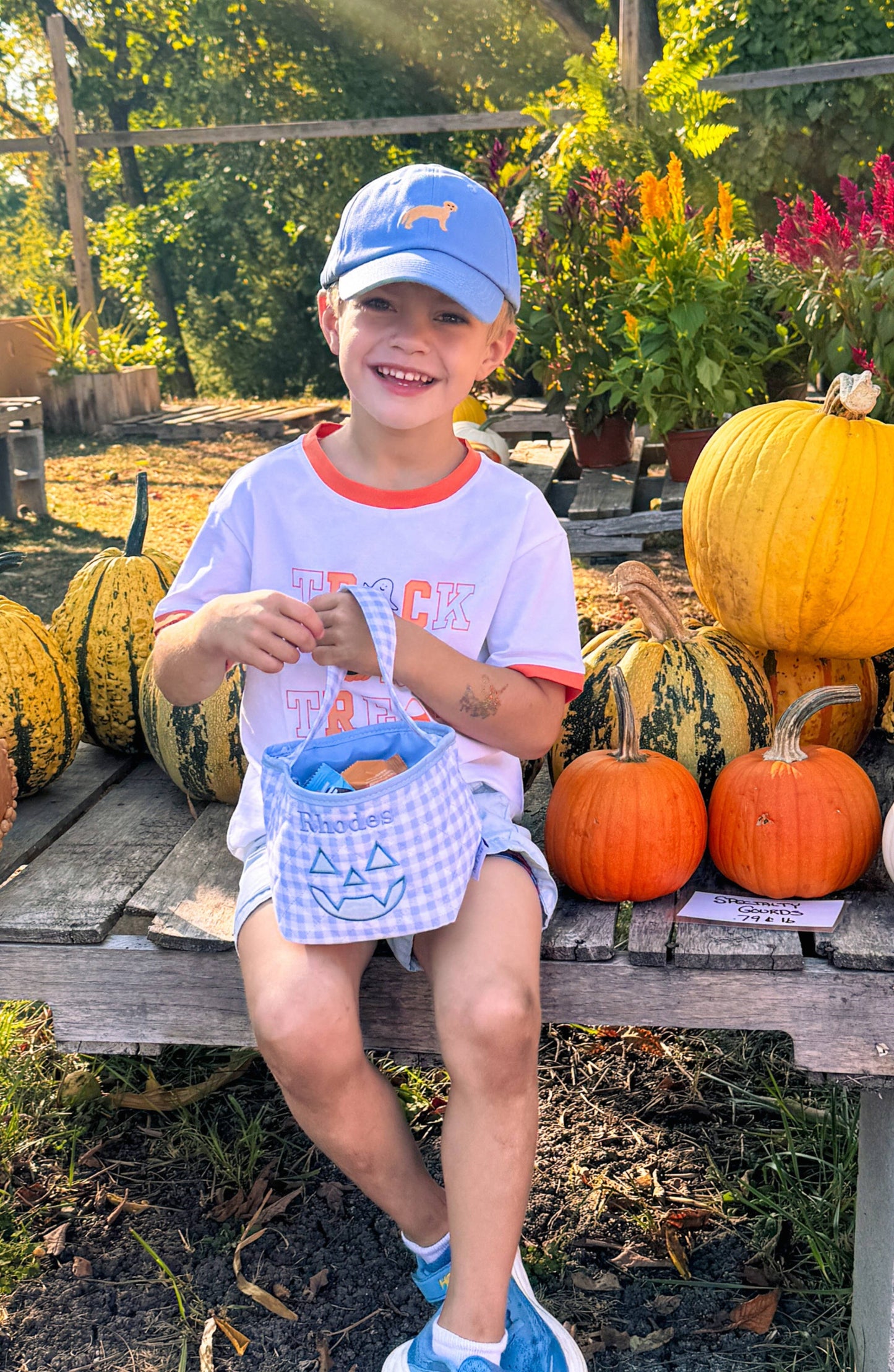 Kids Baseball Hat, Golden Lab Retriever