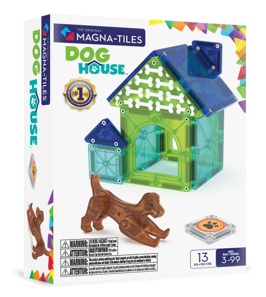 Magna-Tiles Dog House 13-Piece Set