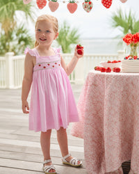 her strawberry picks