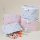 Goodie Bag, Floral Medallion Blue