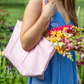 Medium Tote, Coated Canvas Peony