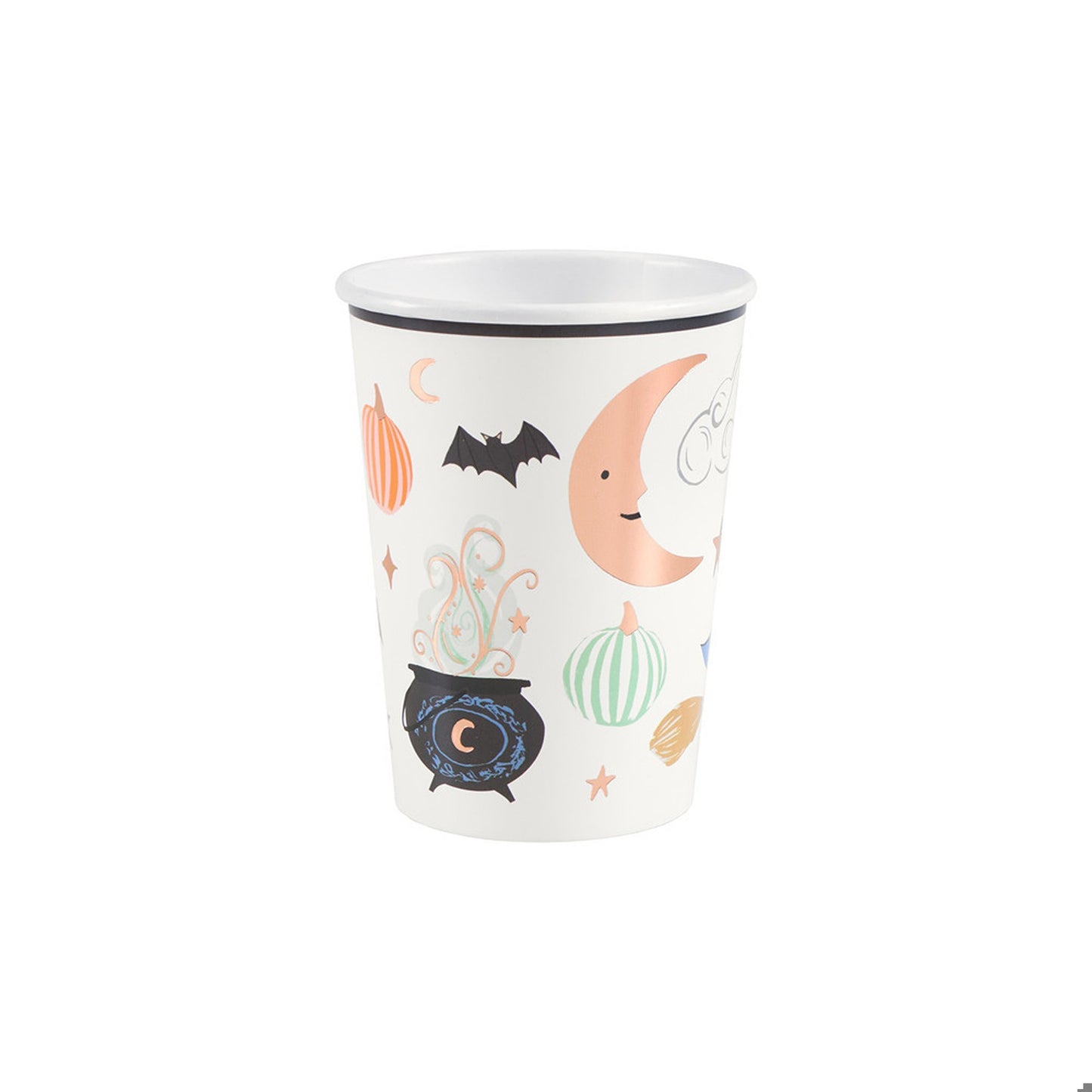 Ornate Halloween Cups (x 8)