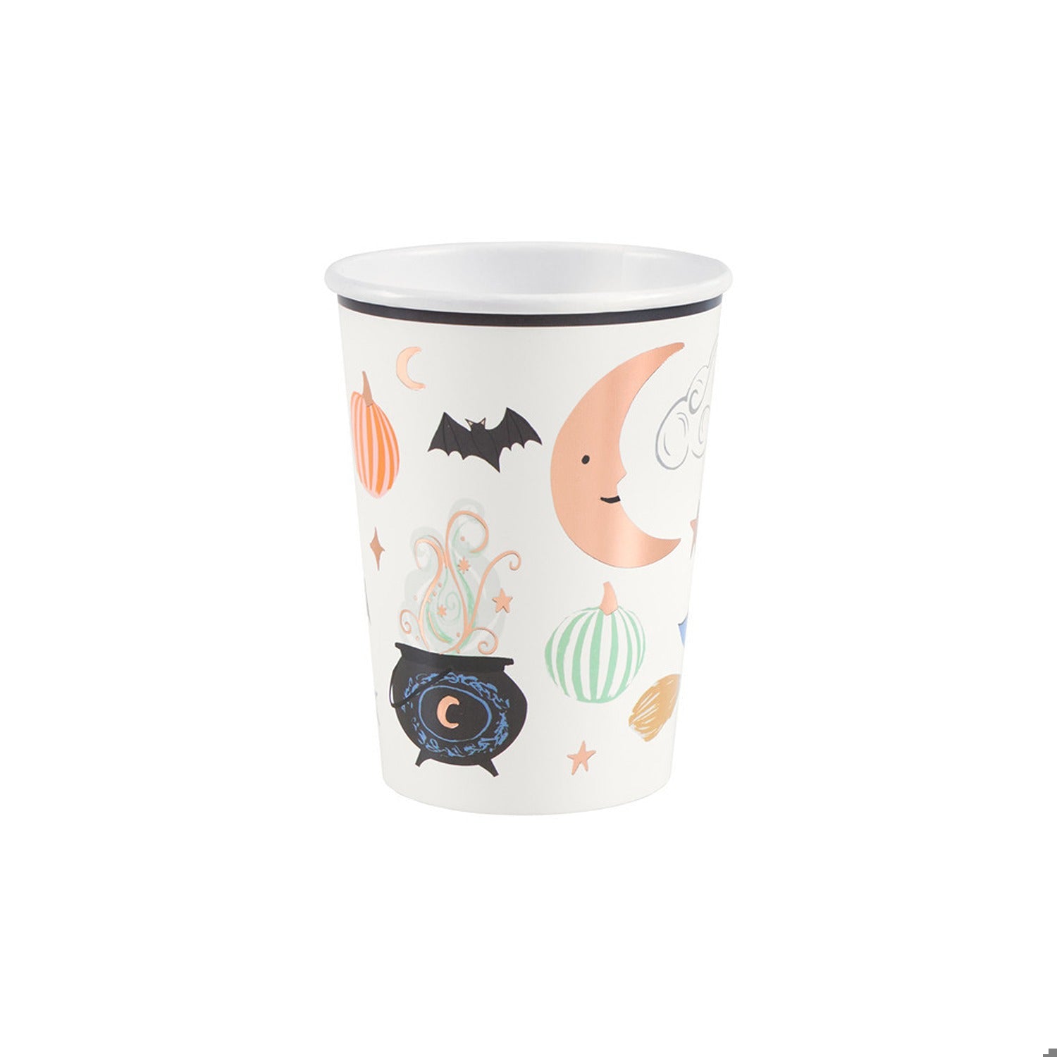 Ornate Halloween Cups (x 8)