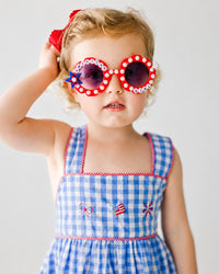 red, white & blue
