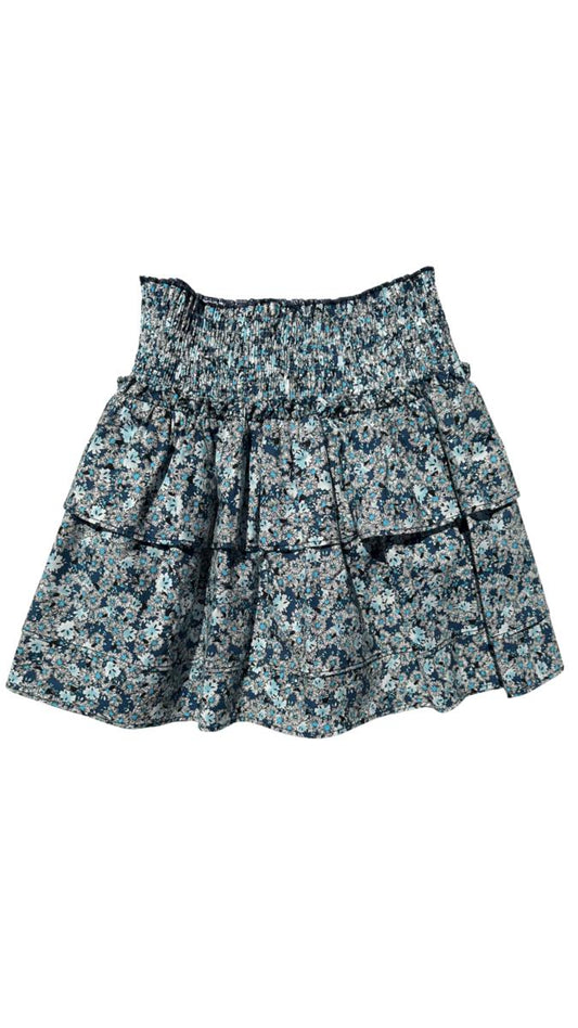 Sally Skirt Blue Floral