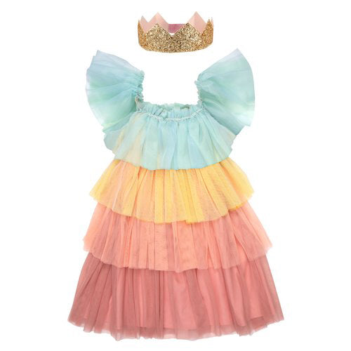 Rainbow Ruffle Princess Costume Set