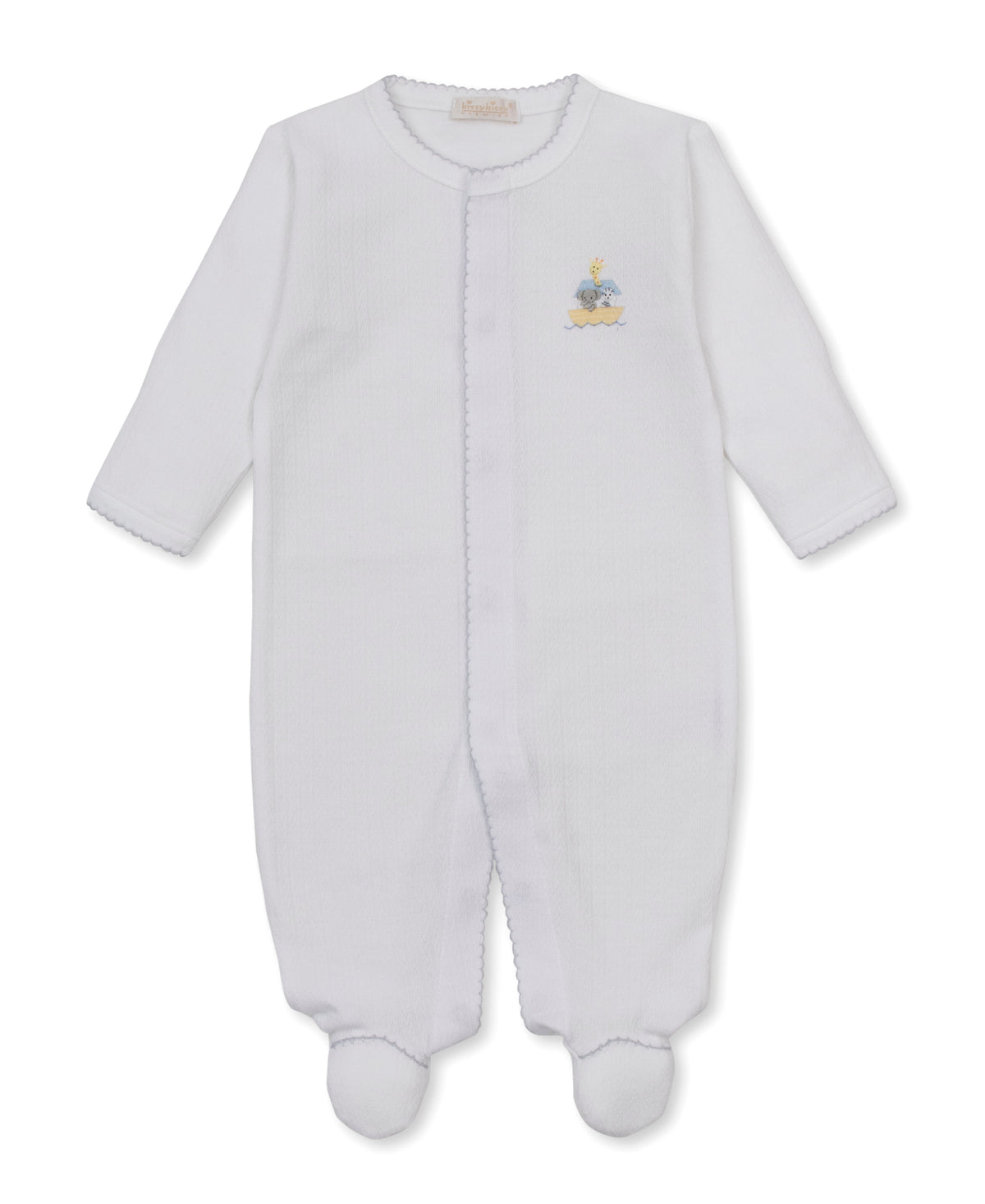 Embroidered Footie, Premier Noah's Journey