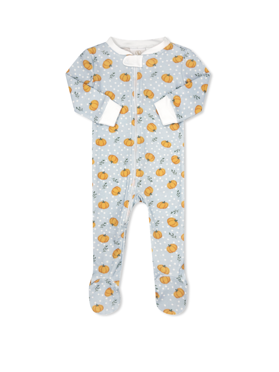Once Upon A Time Footie, Pumpkin Patch Delight, Blue
