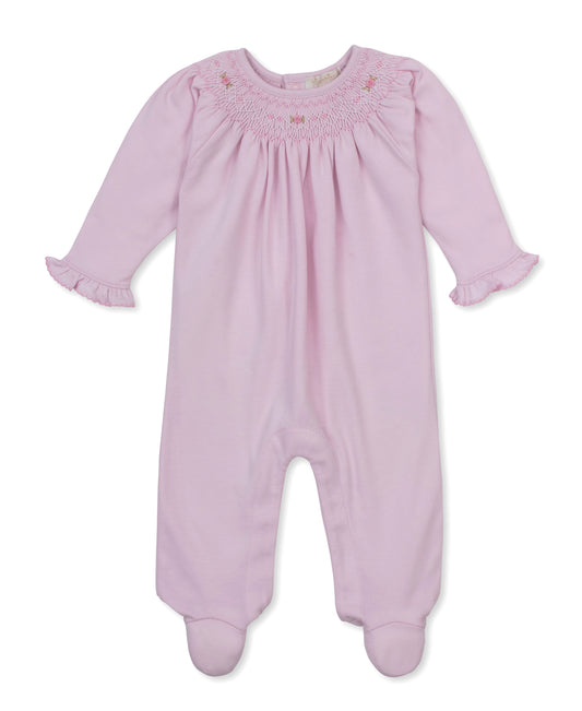 CLB Hand Smocked Bishop Footie