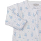 Printed Zippered Footie, Teddy Bear Time