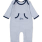 Long Sleeve Striped Playsuit, Toot Toot