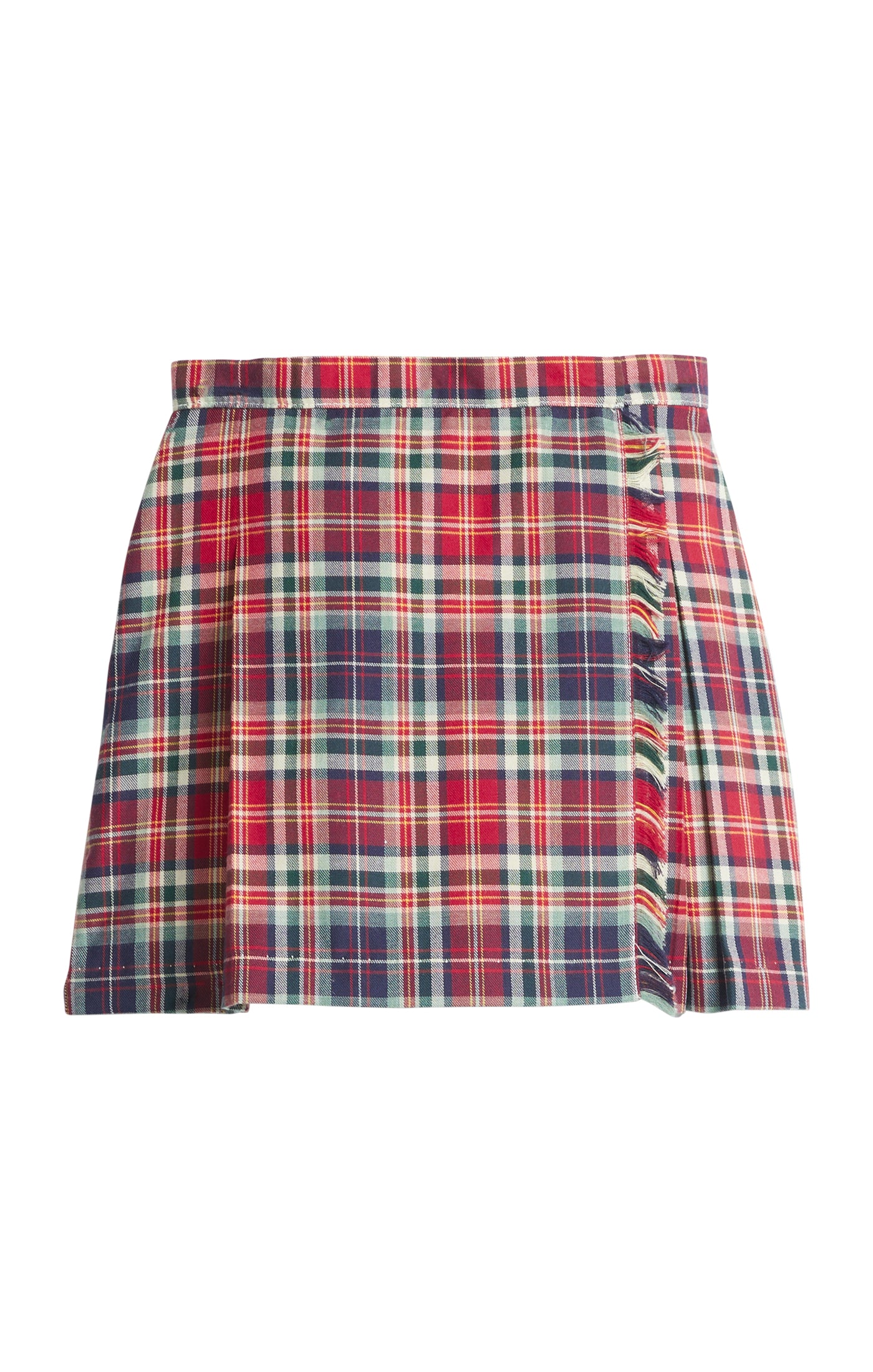 Fringe Skirt- Middleburg Plaid